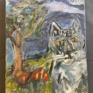 Macalester Under a Full Moon by Eric Pryor