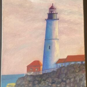 Maine Lighthouse by Sharon Chamberland